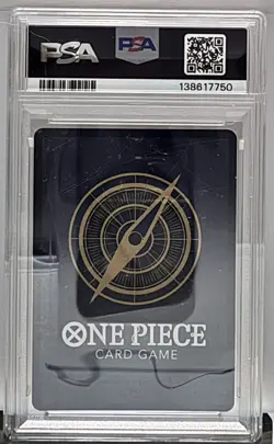 One Piece OP11-080 Gear Two Alt Art Manga PSA 10 Gem Mint Fist of Divine Speed - Image 2