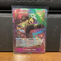 Trafalgar Law OP12-073 Legacy of the Master SR Alt Art One Piece TCG English - Image 1