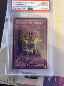 PSA Dan Green Judgment of the Pharaoh JUMP-EN008 SJ Magazine Promos Limited Ed. - Image 1