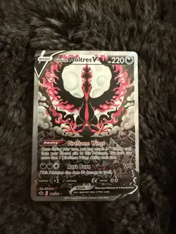 Pokemon TCG Galarian Moltres v Alternate Full Art, Chilling Reign, Card 177/198 - Image 1