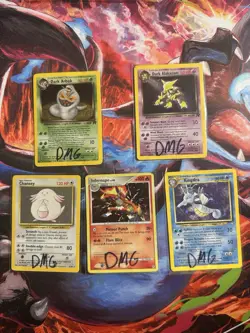 Vintage Pokemon Card Lot (damaged) - Image 1