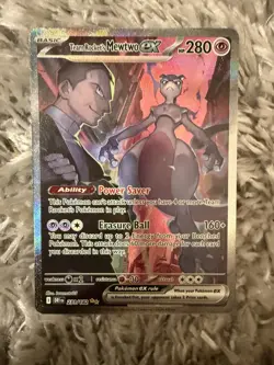 Pokemon TCG Team Rockets Mewtwo EX Sir Destined Rivals Card 231/182 NM - Image 2