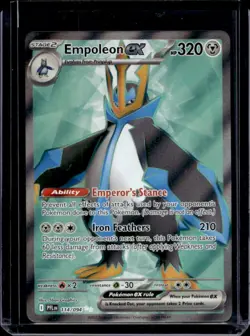 2025 Pokemon Phantasmal Flames Empoleon ex Ultra Rare #114/094 - Image 1