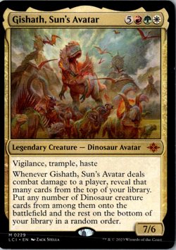 Gishath, Sun's Avatar M The Lost Caverns of Ixalan 229 - Image 1