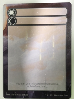 4x Double-Faced Helper Card (5) MTG Innistrad: Crimson Vow NM Magic Regular - Image 1