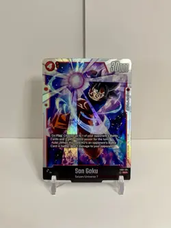 Son Goku FB01-139 SCR NM Dragon Ball Super Card Game Fusion World - Image 3