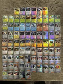 NM Master/Pokeball Prismatic Evolutions Set 81 Pokemon Cards US Seller - Image 1