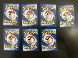Neo Destiny Pokemon Card Lot LP Common and Uncommon 7 Cards LP - Image 2