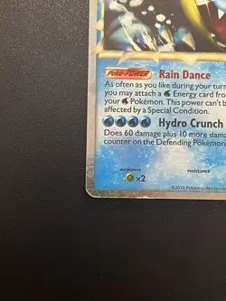 Pokemon TCG Feraligatr Prime Ultra Holo Rare Card Black Star Promo HGSS07 - Image 4