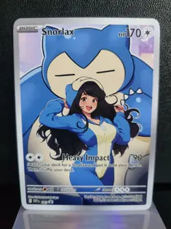 CUSTOM TCG FAN ART CARD SNORLAX - Image 1