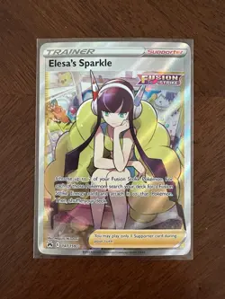 Pokemon Card - Elesa's Sparkle Crown Zenith 147/159 Ultra Rare NM - Image 1