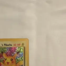 Pokemon ______'s Pikachu 24/53 Wotc Promo Holo Mouse 50 HP Basic 1998 Card - Image 3