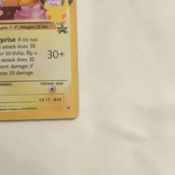 Pokemon ______'s Pikachu 24/53 Wotc Promo Holo Mouse 50 HP Basic 1998 Card - Image 4