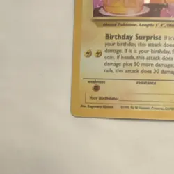 Pokemon ______'s Pikachu 24/53 Wotc Promo Holo Mouse 50 HP Basic 1998 Card - Image 5