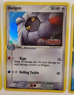 Sableye Shelgon Sealeo Power Keepers Stamped Holo Lot of 3 Pokemon Cards - Image 3