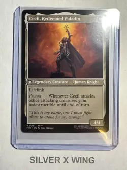 Cecil, Dark Knight Cecil, Redeemed Paladin x1, MTG, Final Fantasy, FIN, NM - Image 2