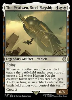 The Prydwen, Steel Flagship x1 - Universe Beyond: Fallout - NM-Mint, English - U - Image 1