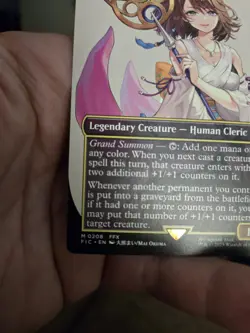 Yuna, Grand Summoner 208 Borderless FINAL FANTASY Magic the Gathering - Image 2