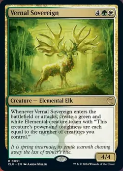 Vernal Sovereign NM, English MTG Ravnica: Clue Edition - Image 1