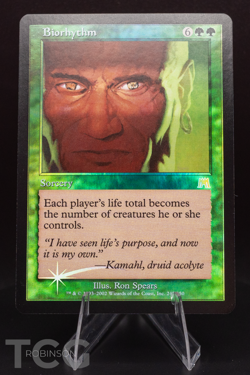 Biorhythm: 2002 Magic the Gathering - Onslaught Foil - Image 1