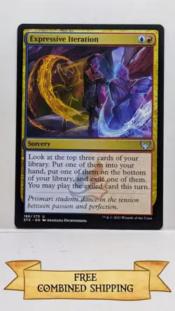 4x Expressive Iteration Strixhaven: School of Mages Regular - Image 4