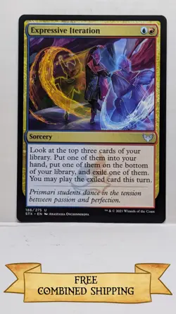 4x Expressive Iteration Strixhaven: School of Mages Regular - Image 5