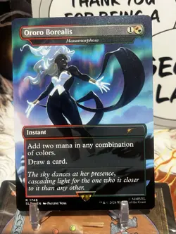 MTG | Ororo Borealis - Manamorphose [Secret Lair Marvel Storm] - NF - Image 1