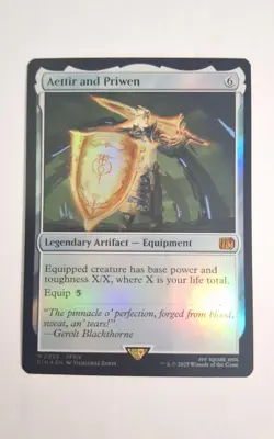 Aettir and Priwen #253 (Foil) (NM) Final Fantasy FIN Magic MTG - Image 1