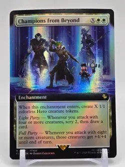 MTG Universes Beyond: Final Fantasy | PYC Pick Your Card - Extended Art FOIL - Image 3