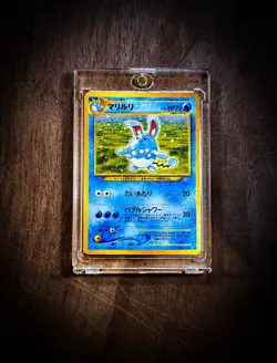 Pokemon TCG Vintage Japanese Lot 19 Gym/Fossil + Neo Azumarill RARE Holo 2/111 - Image 3