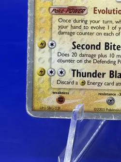 Pokemon TCG Jolteon ex 109/113 Delta Species 2007 World Championships Rare - DMG - Image 4