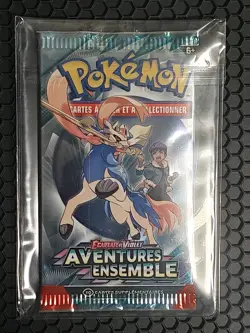 Pokemon Journey Together Booster Pack French Factory Sealed TCG Pack SV - Image 1