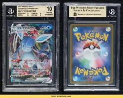 Glaceon VMAX Japanese Pokemon Sword & Shield Eevee Heroes BGS 10 PRISTINE READ - Image 3