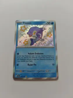 Pokemon TCG Finizen Scarlet & Violet: Paldean Fates 123/091 Holo Shiny Rare - Image 1