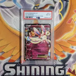 Near Mint PSA 8 2016 Pokemon XY Generations: Radiant Collection Sylveon EX RC21 - Image 1