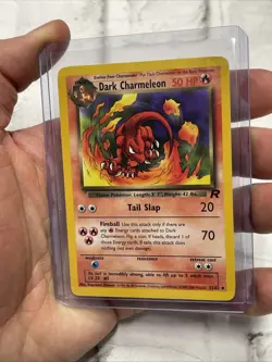 Pokemon Dark Charmeleon 32/82 Team Rocket Regular Pokemon Vintage Uncommon MP+ - Image 2