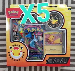 Pokemon Day 2026 Collection x5 Boxes - Image 1