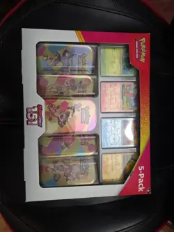 Pokemon TCG Scarlet & Violet 151 Mini Tins Costco Bundle, 5 Pack - Sealed - Image 1
