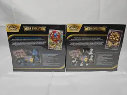 Pokemon Mega Evolution Elite Trainer Box ETB Set of 2 Factory Sealed - Image 3