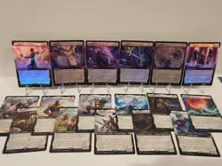 COMMANDER Final Fantasy MTG EDH White Extended Art Foil & Non Foil M/NM FIC RARE - Image 1