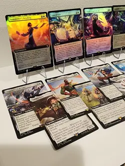 COMMANDER Final Fantasy MTG EDH White Extended Art Foil & Non Foil M/NM FIC RARE - Image 2