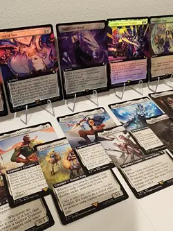 COMMANDER Final Fantasy MTG EDH White Extended Art Foil & Non Foil M/NM FIC RARE - Image 3