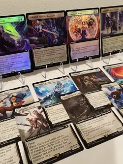 COMMANDER Final Fantasy MTG EDH White Extended Art Foil & Non Foil M/NM FIC RARE - Image 4