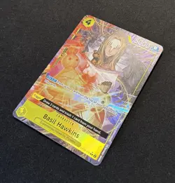 One Piece Basil Hawkins OP10-109 Parallel PRB02 English Holo Foil Alt Art NM - Image 2