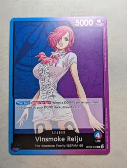 Vinsmoke Reiju OP06-042 L Wings of Captain - ONE PIECE Card Game English - Image 1