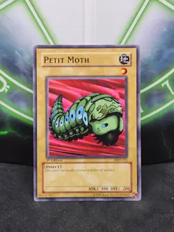 Yugioh Petit Moth MRD-023 Common 1st Edition LP - Image 1