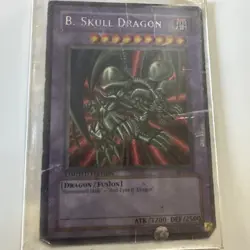 Yu-Gi-Oh! 1996 TCG B.Skull Dragon Limited Edition Very Heavily Played Few Bends - Image 1
