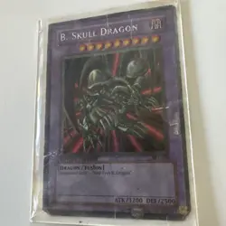 Yu-Gi-Oh! 1996 TCG B.Skull Dragon Limited Edition Very Heavily Played Few Bends - Image 3