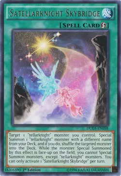 Satellarknight Skybridge - DUEA-EN058 - Rare - 1st Edition NM Yugioh Duelist All - Image 1