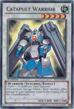 3 x Catapult Warrior - SP13-EN049 - Starfoil Rare - Unlimited Edition Near Mint, - Image 1